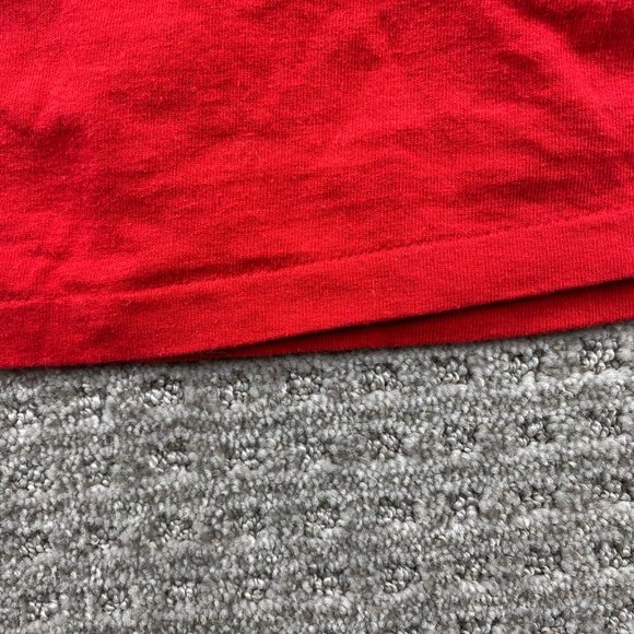 Vintage Belton Shirt Men Large L Red S. Padre Island Texas Sailboats Dolphins - Picture 11 of 15